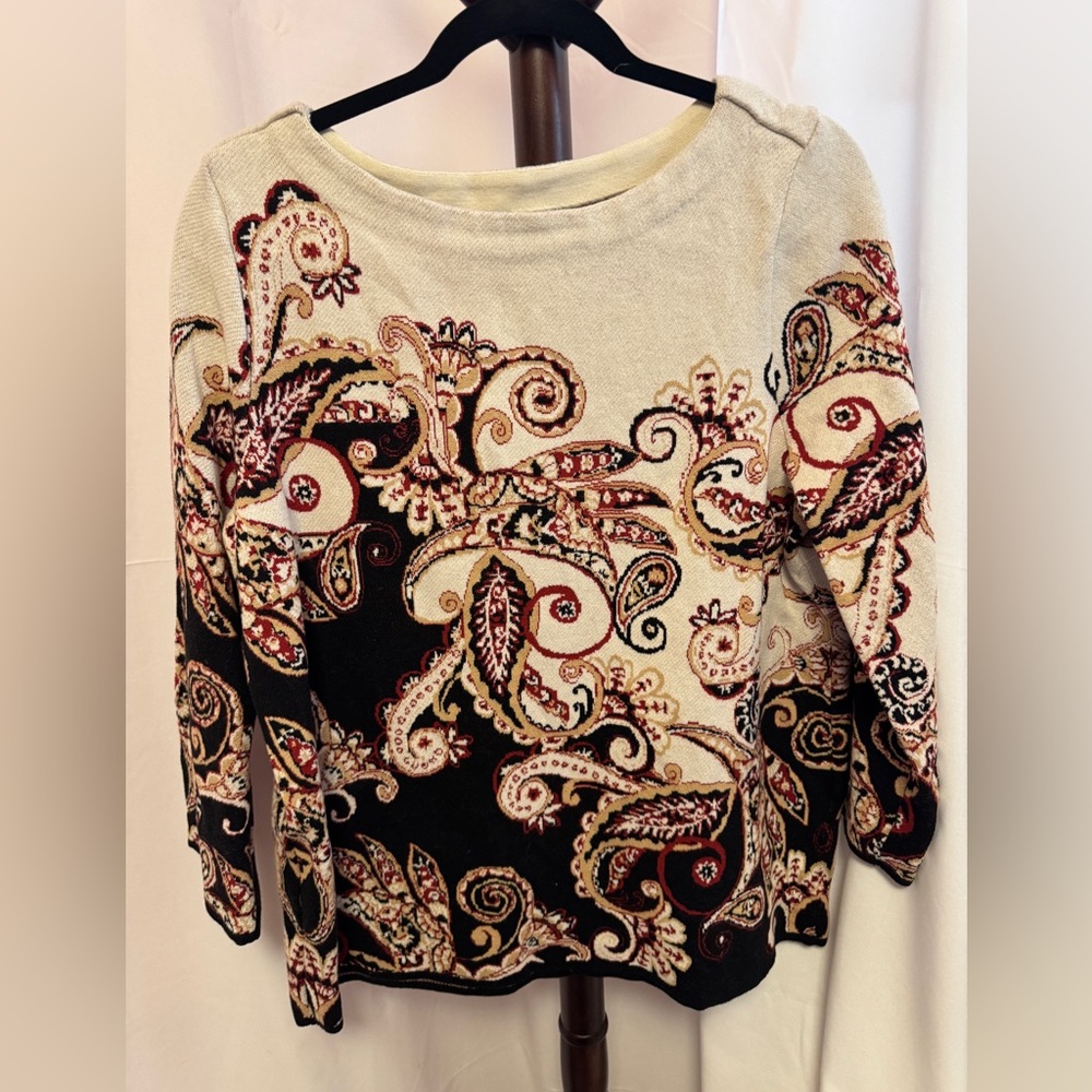 Chicos sweater size 2